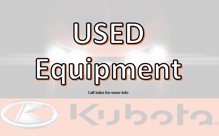 Used Equipment Sign